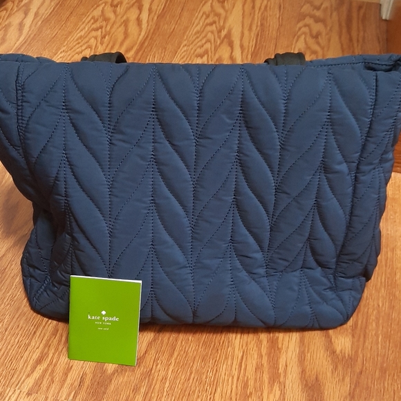 Kate spade navy blue purse briar lane collection - Picture 6 of 12